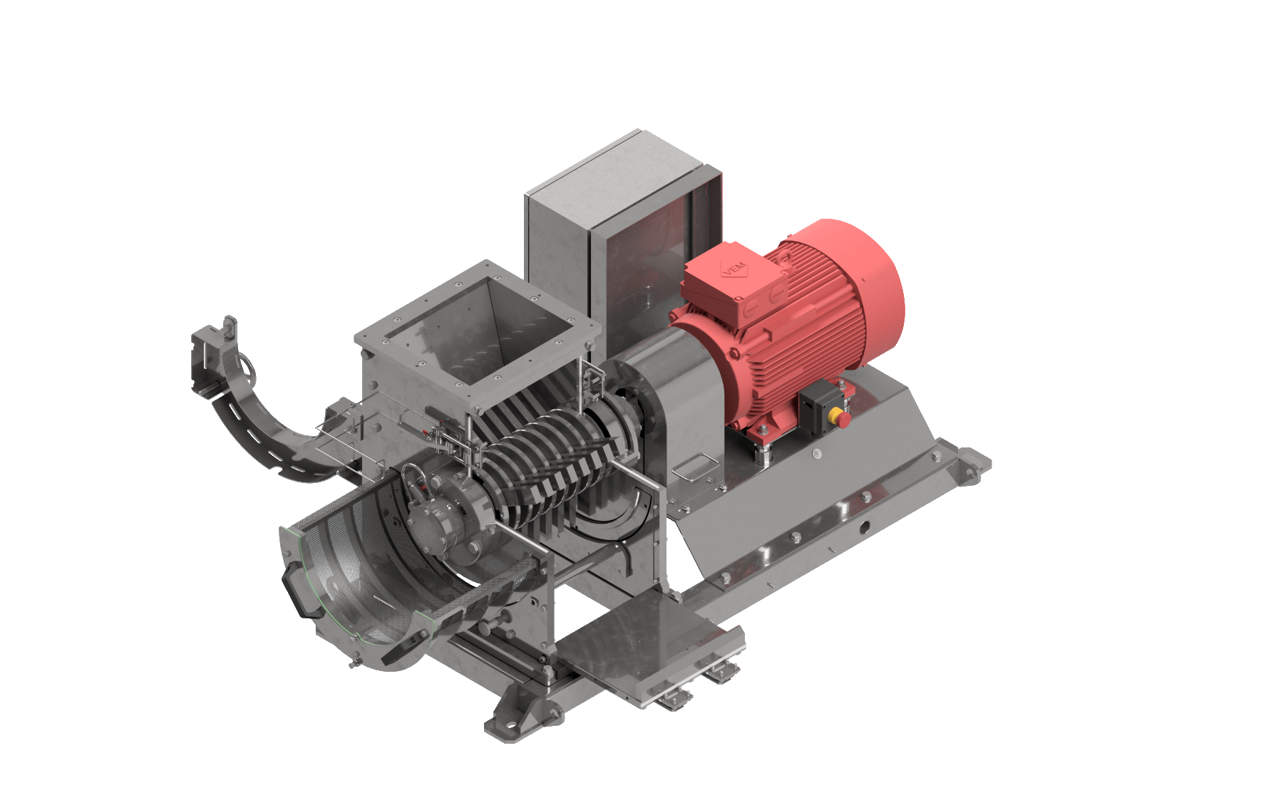 Example of industrial hammer mill (Jehmlich) Example of industrial hammer mill (Jehmlich)
